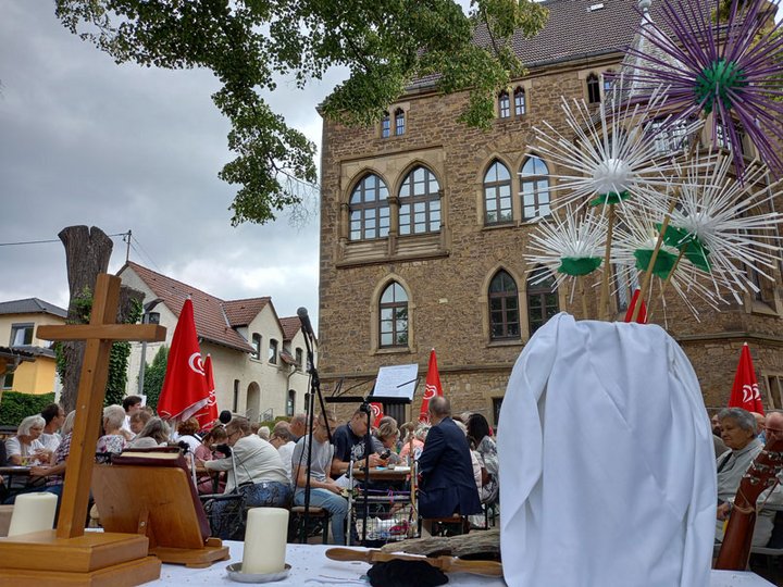 Impression vom Sommerfest auf den Hüttenberg in Bad Sobernheim, Stiftung kreuznacher diakonie, 2023